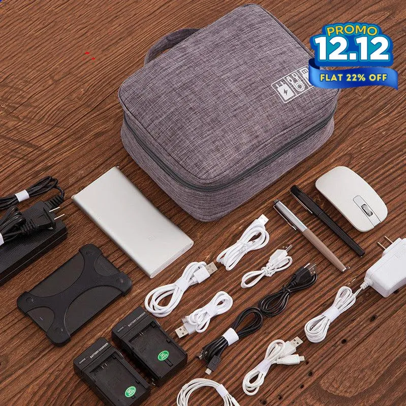 2 Layer Gadget Pouch Organizer