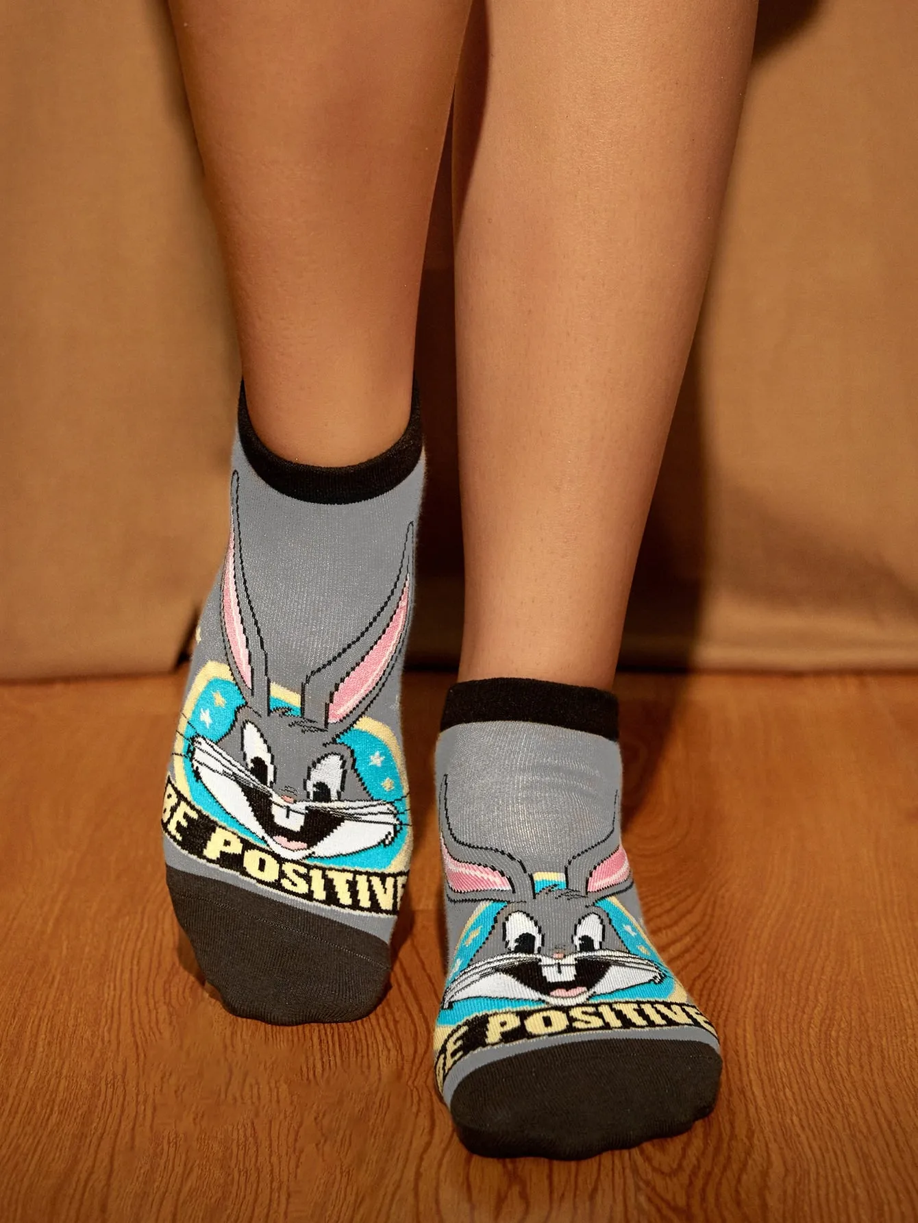 2pairs Bunny and Duck Ankle Socks Silly Socks for Women Funky Socks Funny Socks