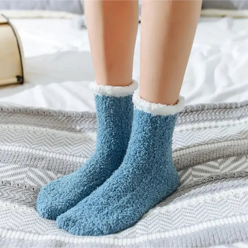 5 Pack Women Fuzzy Socks