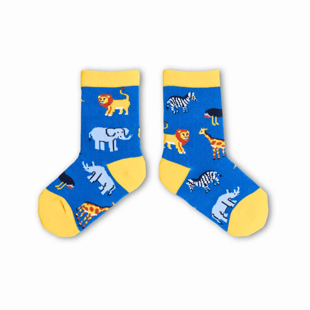 African Animals Socks