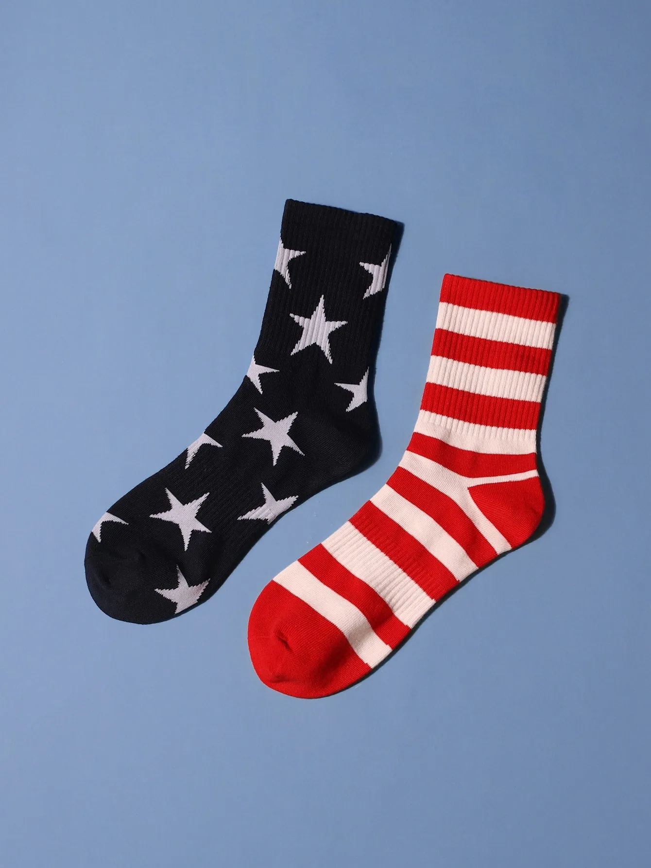 American Flag Crew Socks Creative Socks for Men Funky Socks Funny Socks Novelty