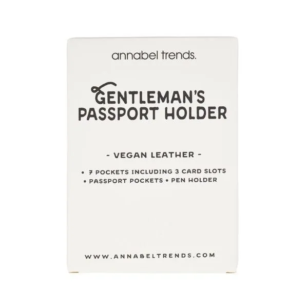 Annabel Trends Gentlemans Passport Holder