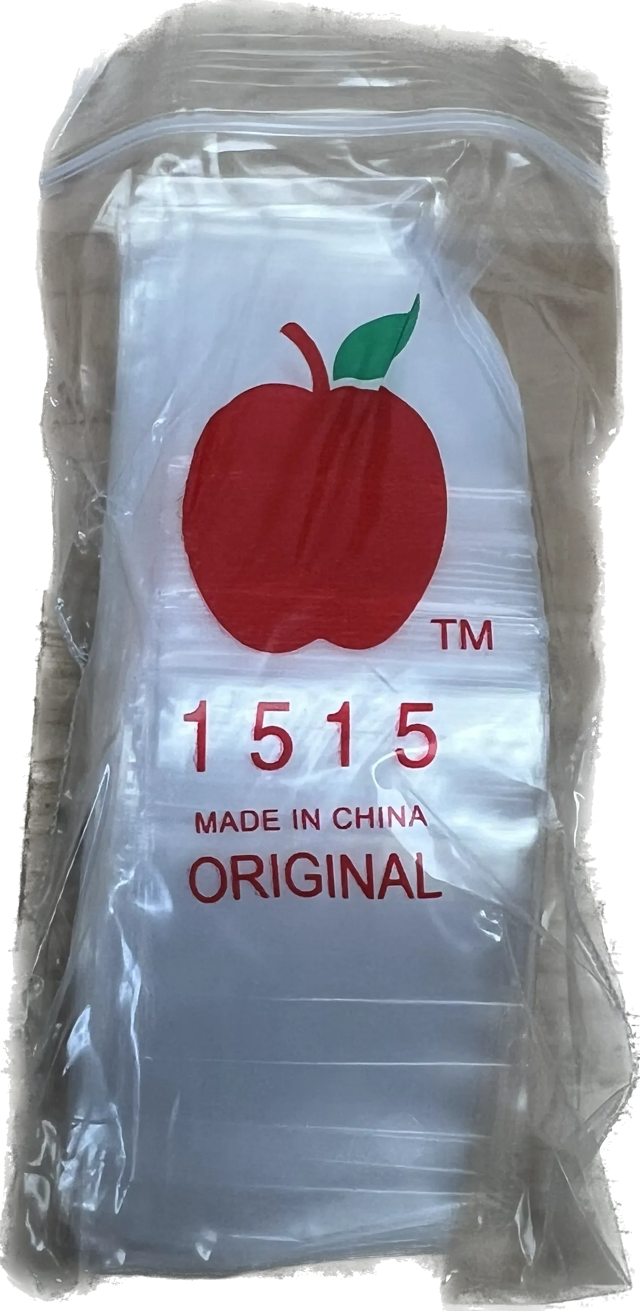 Apple Brand Clear Resealable Bags 1.5" X 1.5"