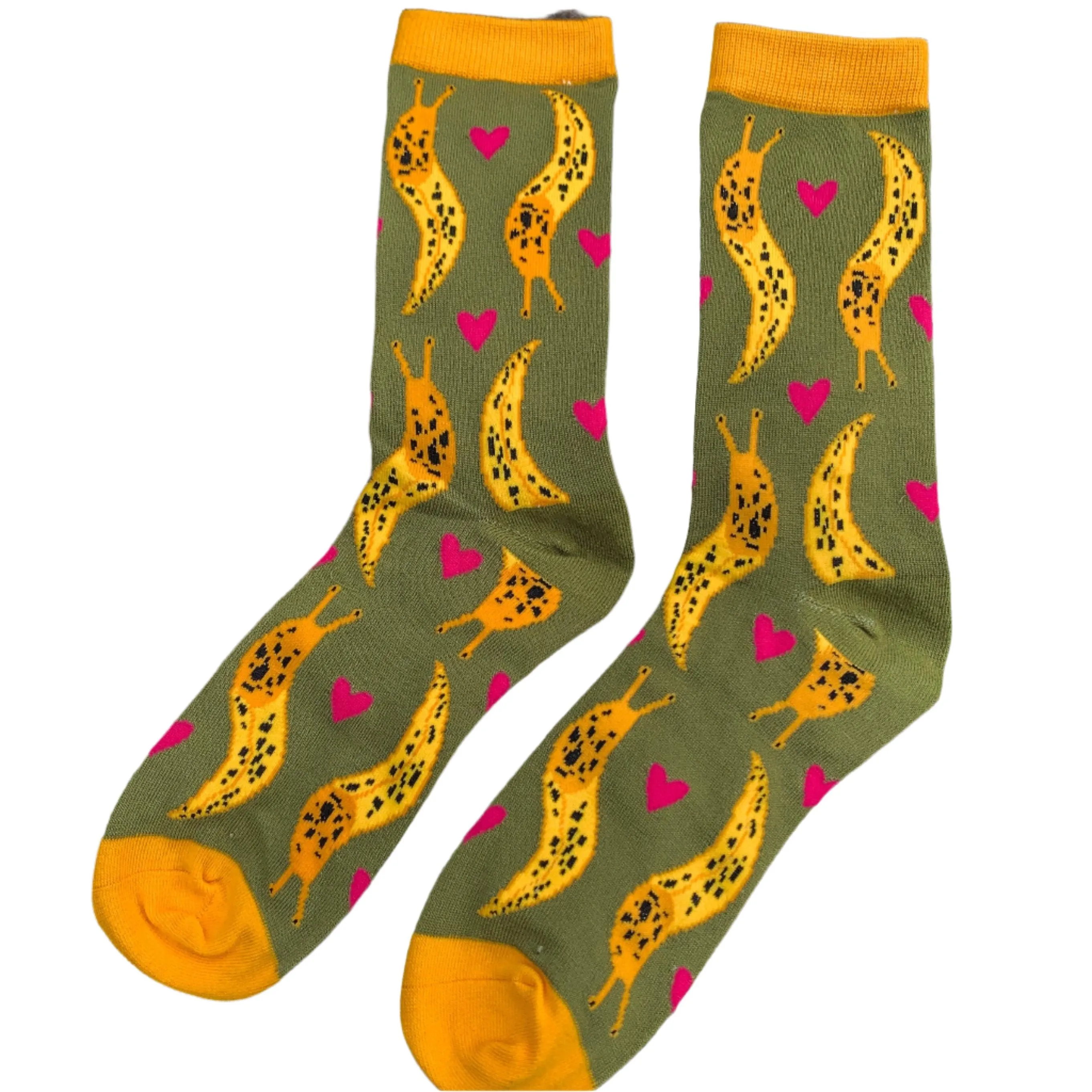 Banana Slug Socks