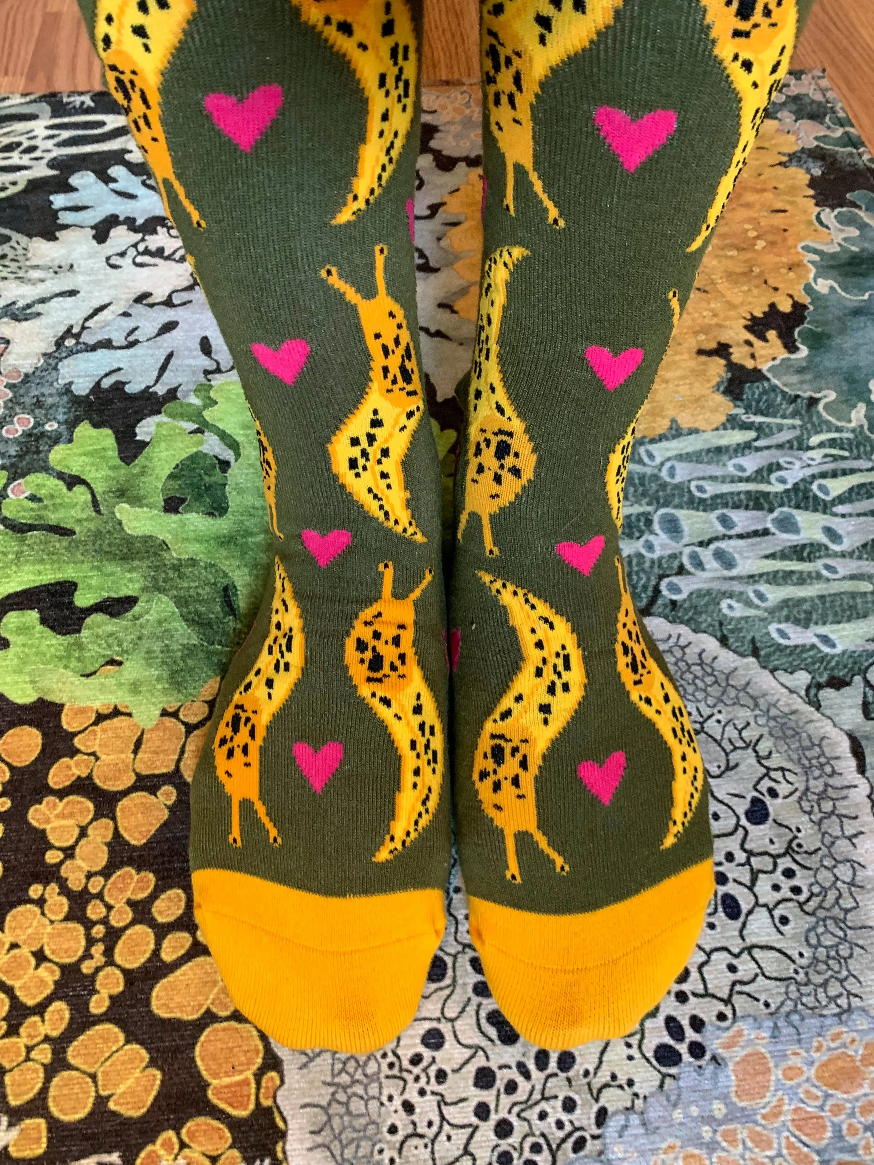 Banana Slug Socks