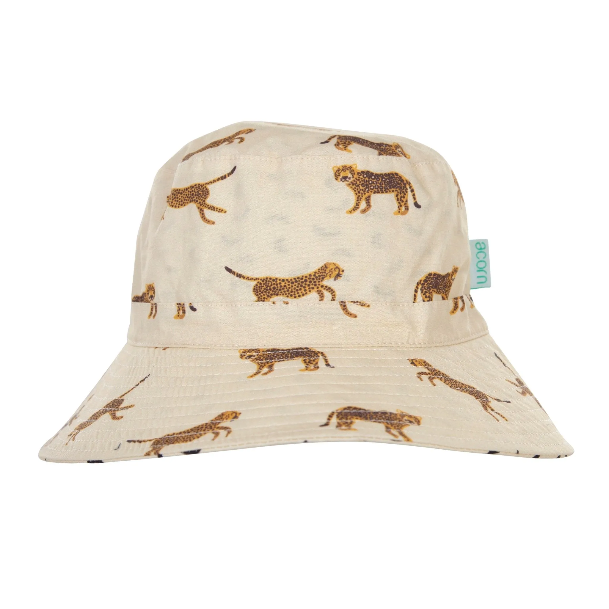 Big Cats Reversible Wide Brim Bucket Hat