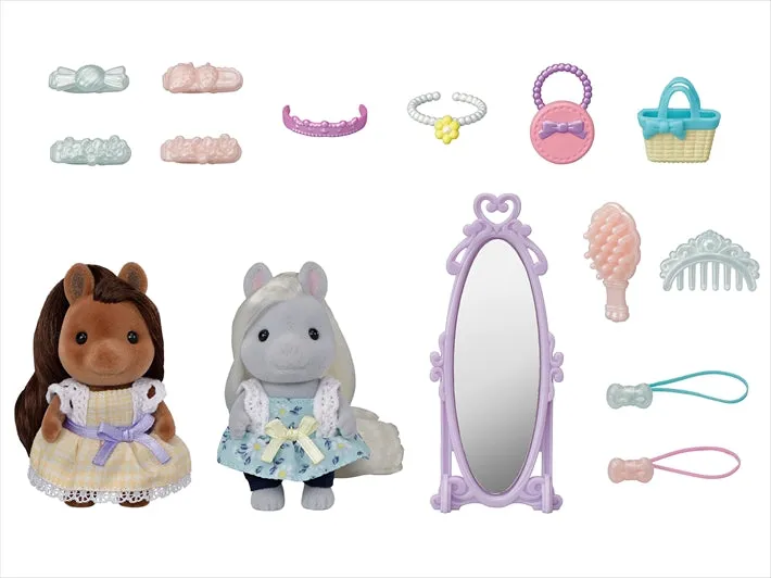 Calico Critters Pony Friends Set