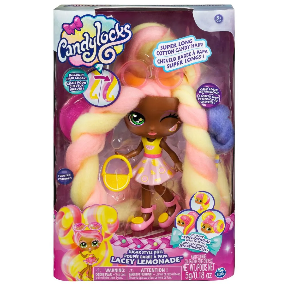 Candylocks Deluxe Sugar Style Doll Lacey Lemonade