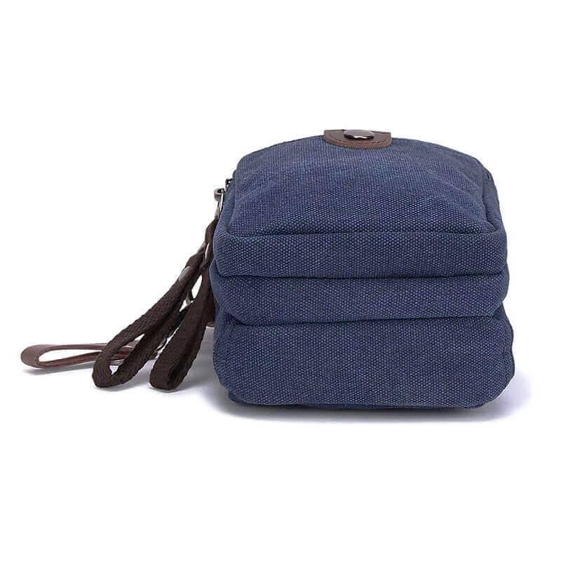 Canvas Small Crossbody Bag | Side Bag for Travel & Daily Use