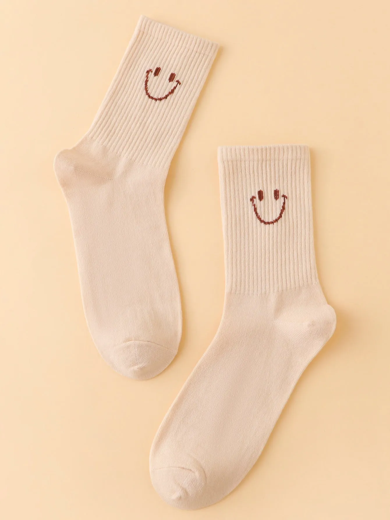 Cartoon Expression Crew Socks Silly Socks for Women Funky Socks Funny Socks