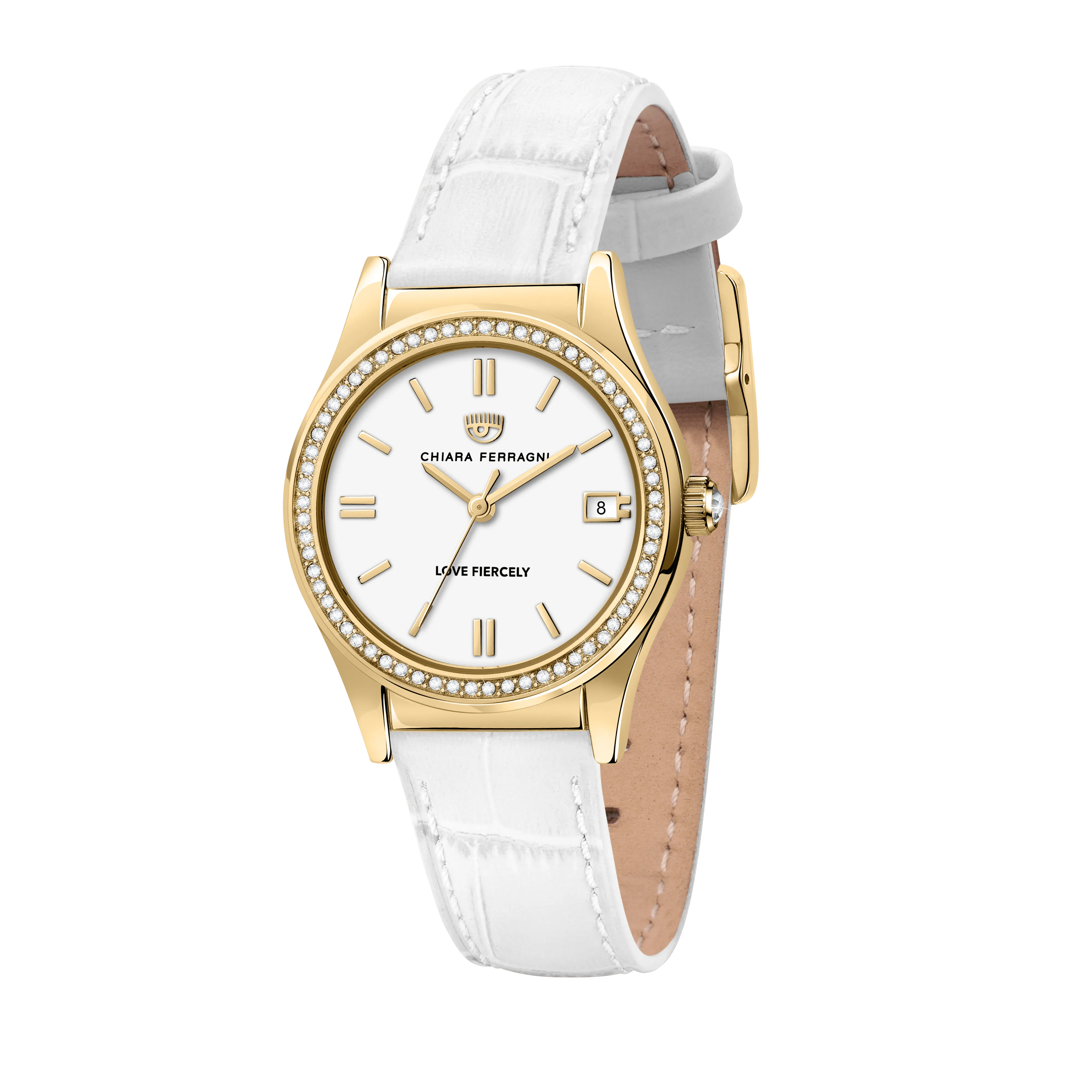 Chiara Ferragni Contemporary White Watch