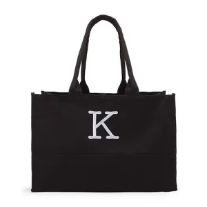 City Tote - Solid Box Tote - Black