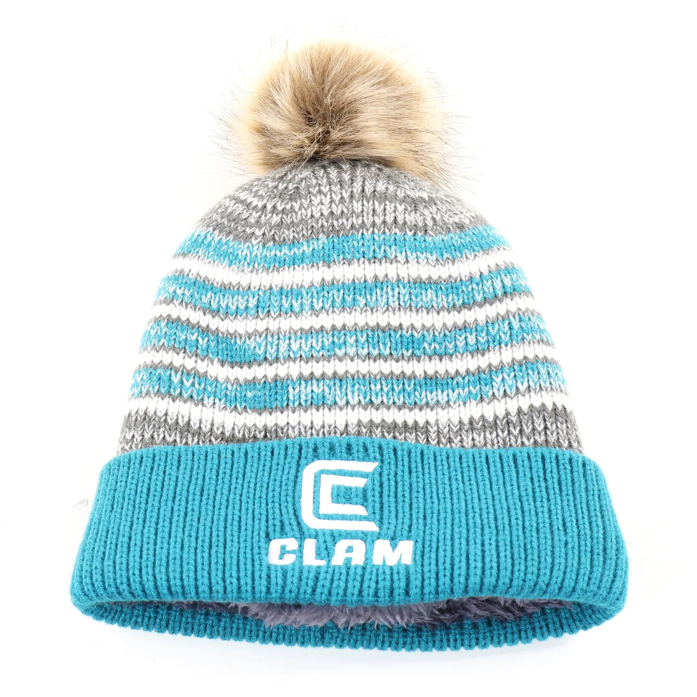 Clam Pom Hats