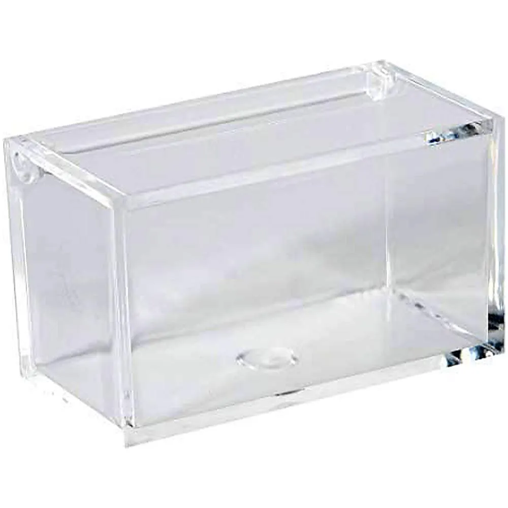 Clear Acrylic Boxes 3.35''x1.77''x1.97'' 12 Pack