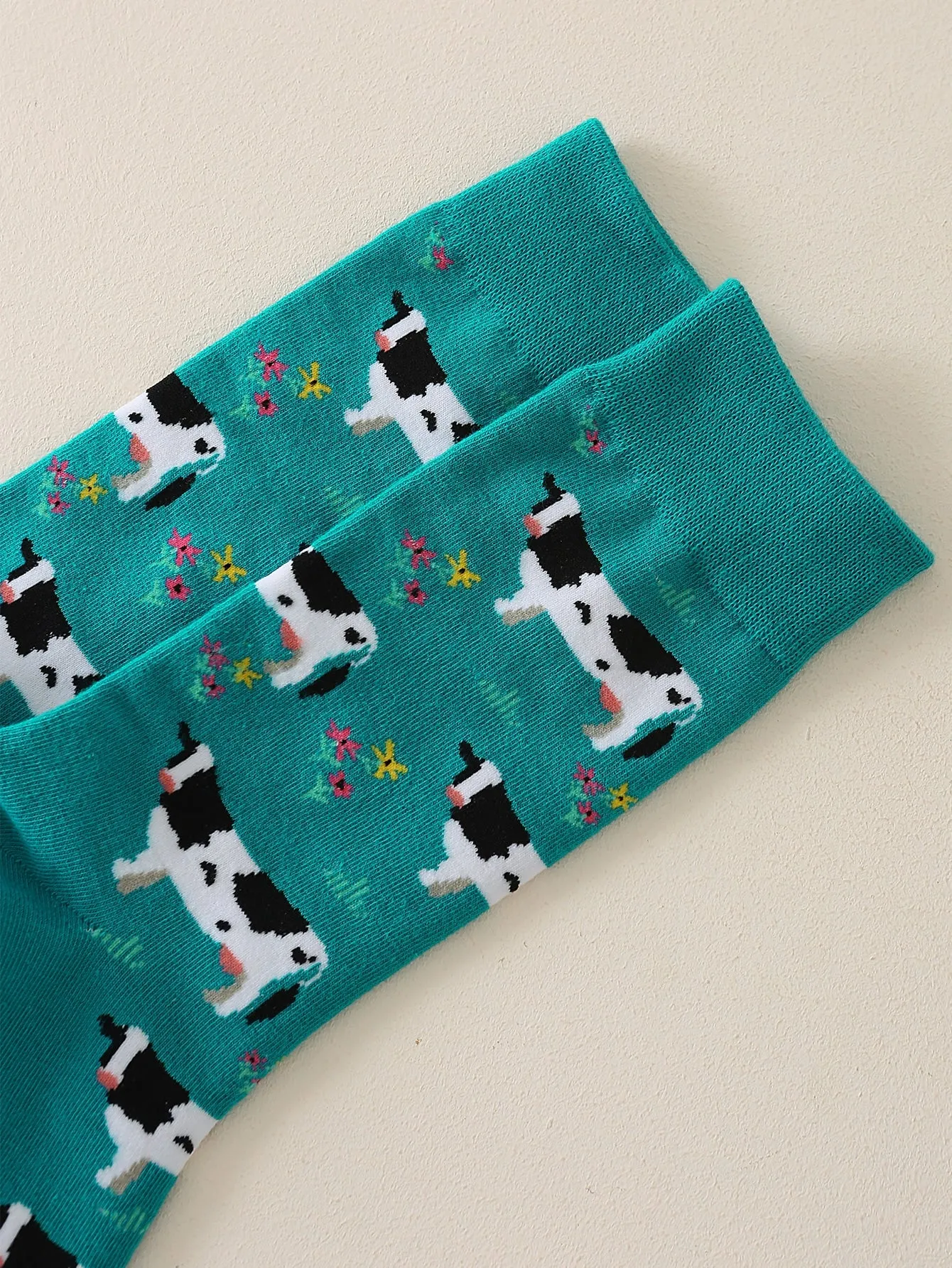 Cow Crew Socks, Funny Socks for Women, Novelty Socks, Funky Socks, Gift for Her