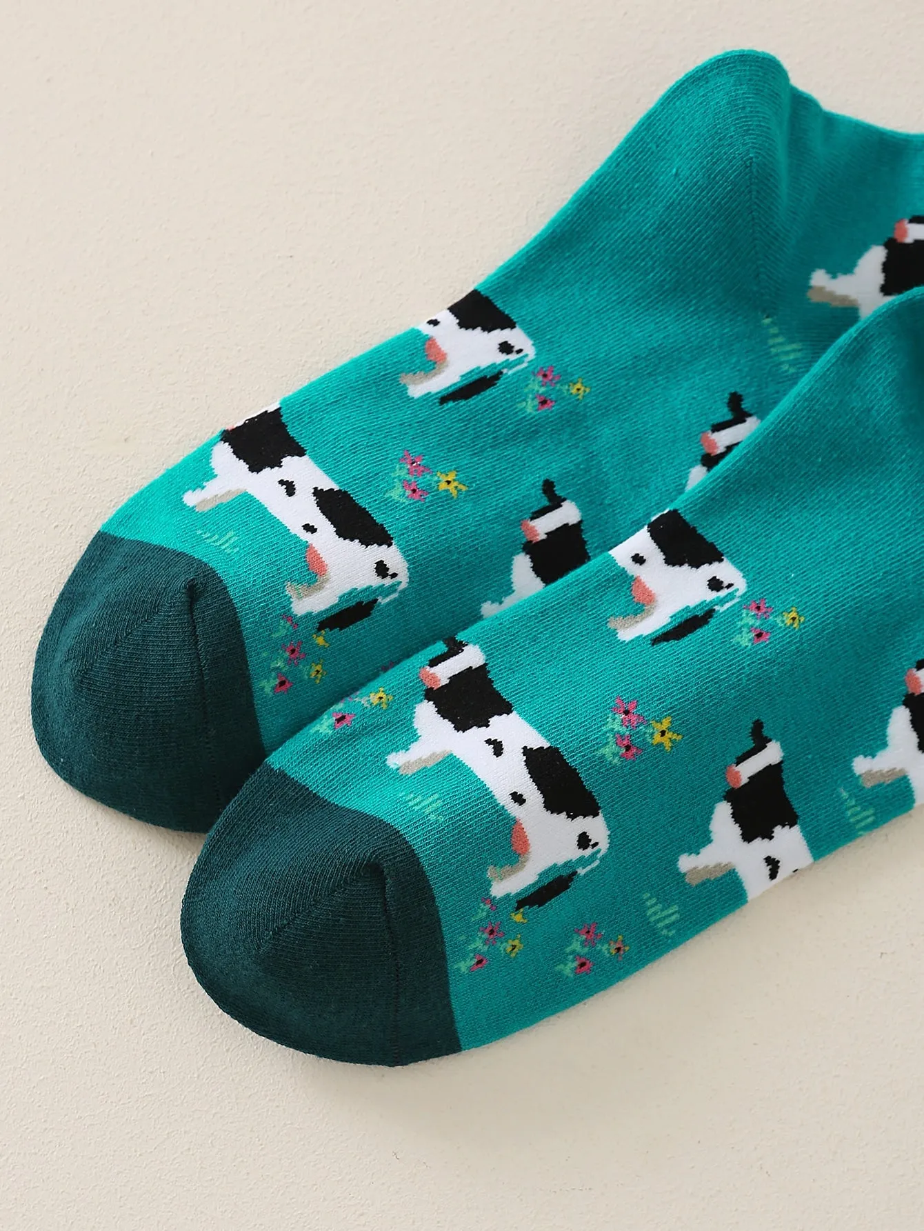 Cow Crew Socks, Funny Socks for Women, Novelty Socks, Funky Socks, Gift for Her