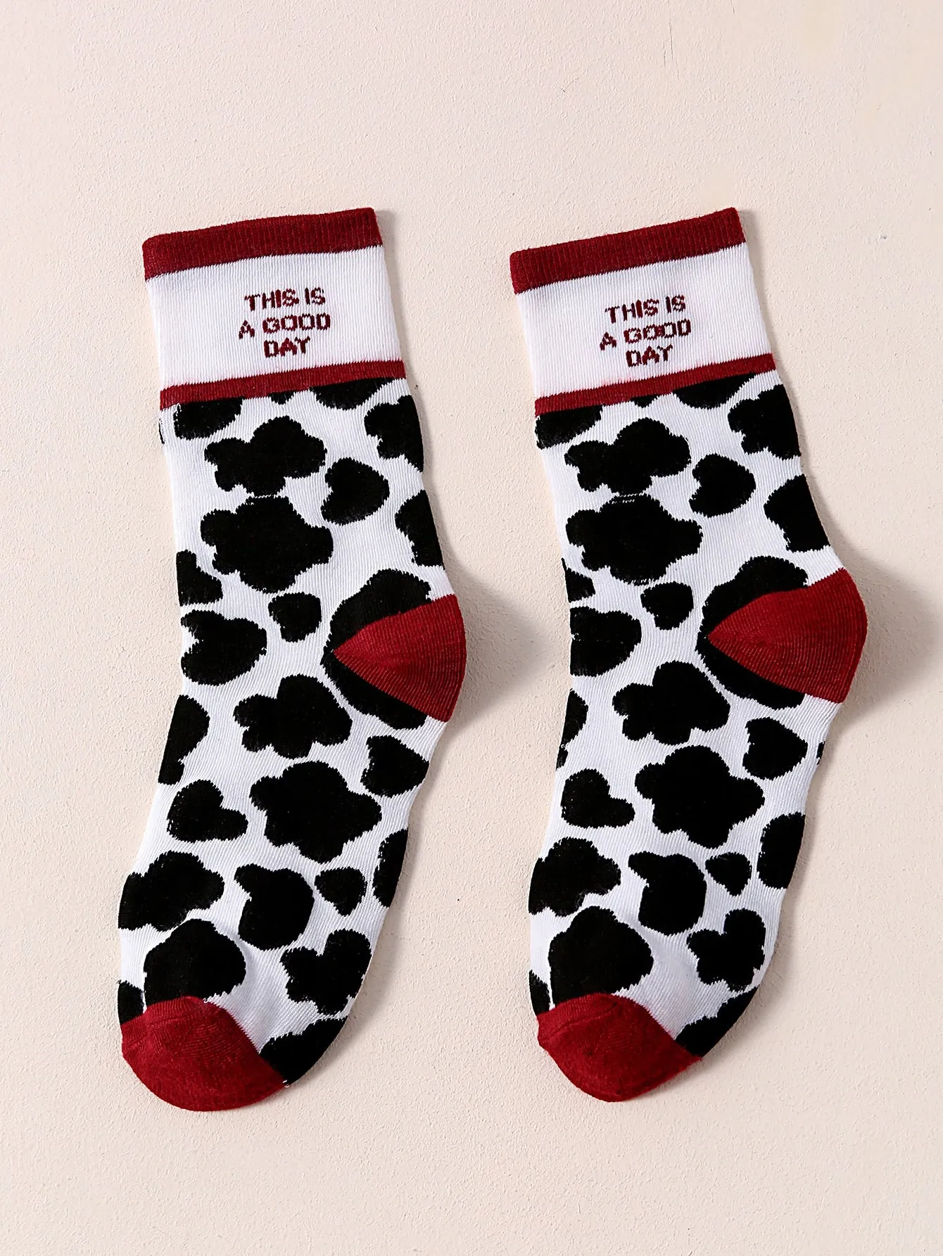 Cow Socks This is A Good Day Silly Socks for Women Funky Socks Funny Socks