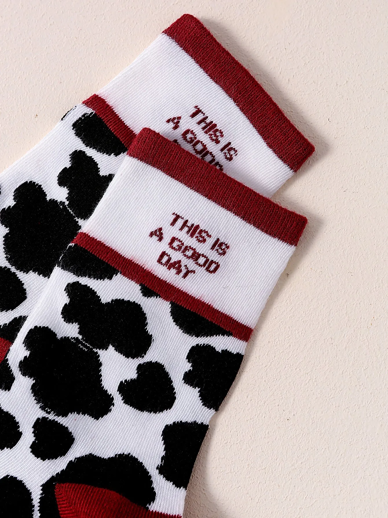 Cow Socks This is A Good Day Silly Socks for Women Funky Socks Funny Socks