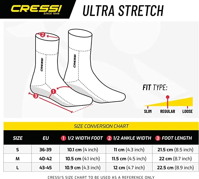 Cressi Ultra Stretch Dive Socks 2mm