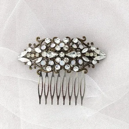 Crystal Hair Comb GALATIA