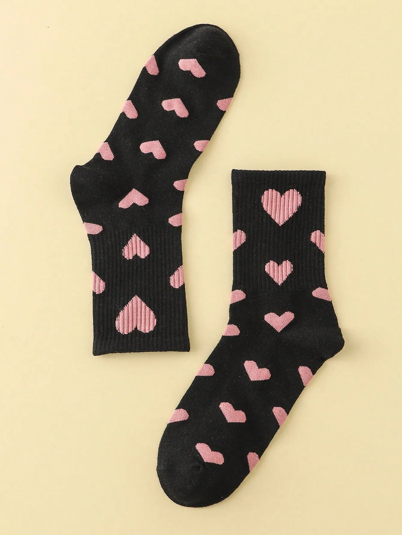 Cute Heart Socks Crew Socks for Women Funny Socks Novelty Socks Funky Socks Gift