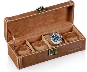 DH Watch Box Camel 4 Brown