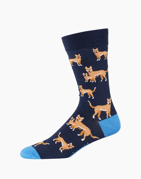 Dingo Men's Bamboo Socks