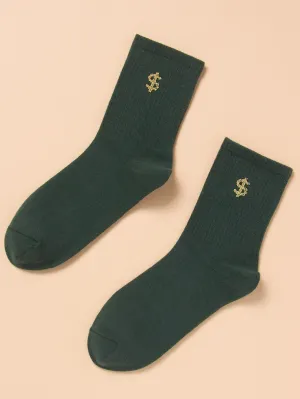 Dollar Crew Socks Silly Socks for Men Funky Socks Funny Socks Novelty Socks