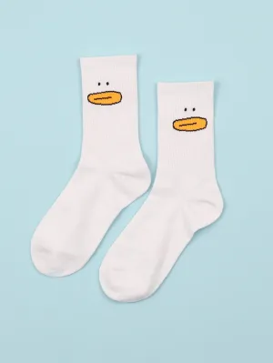 Duck Mouth Crew Socks Funny Socks for Men Novelty Socks Funky Socks Gift for Him