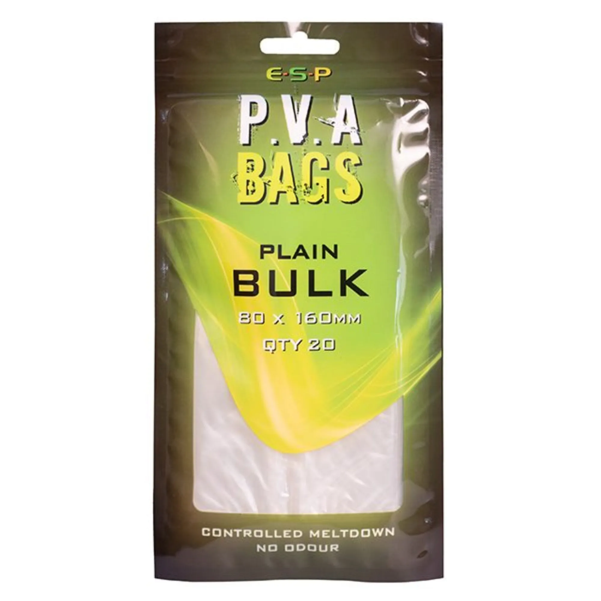 ESP Plain PVA Bags for Carp Fishing – Strong & Residue-Free