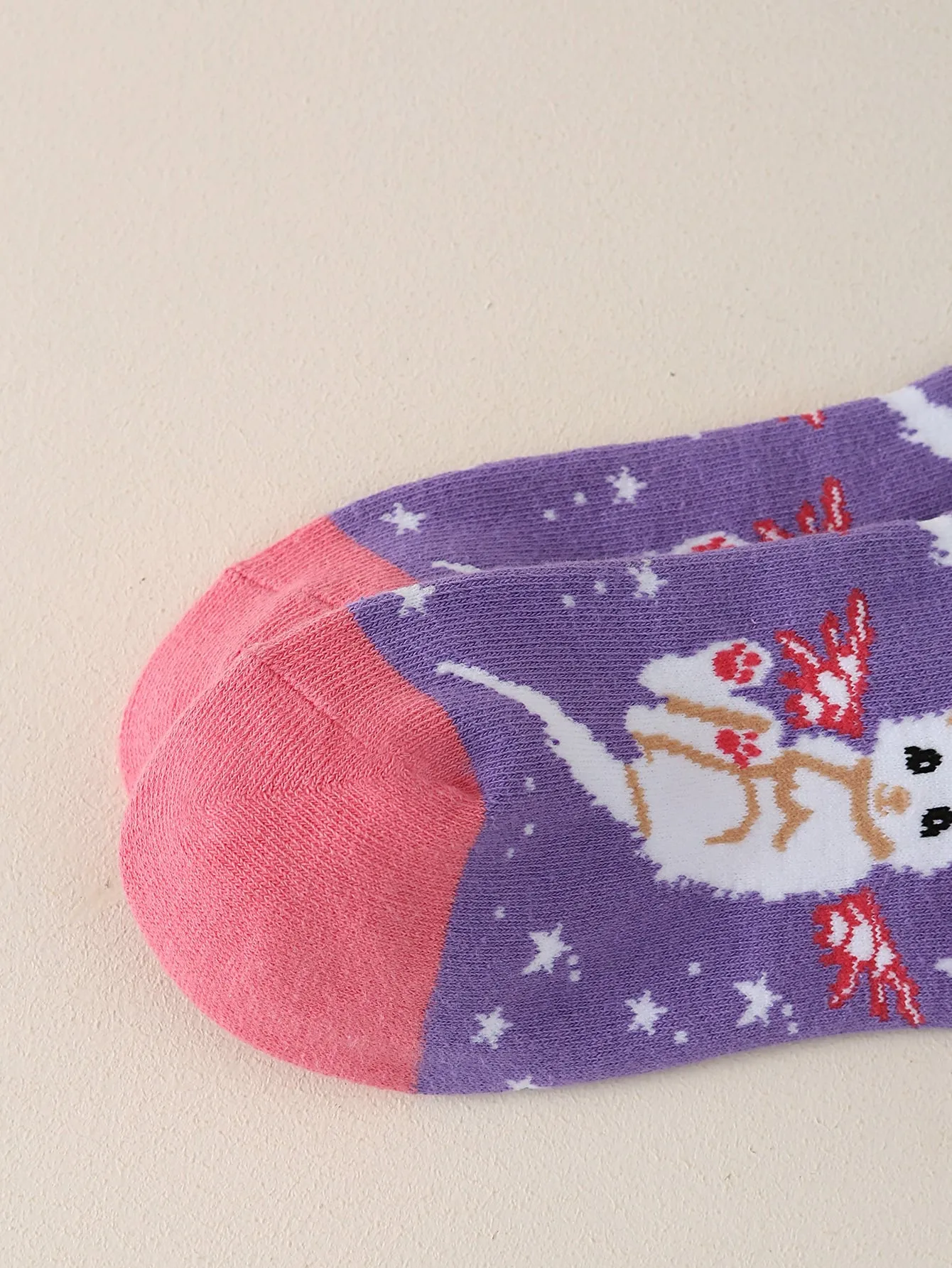 Fairy Cat With Wings Crew Socks Cat Socks for Women Fun Socks Funky Socks