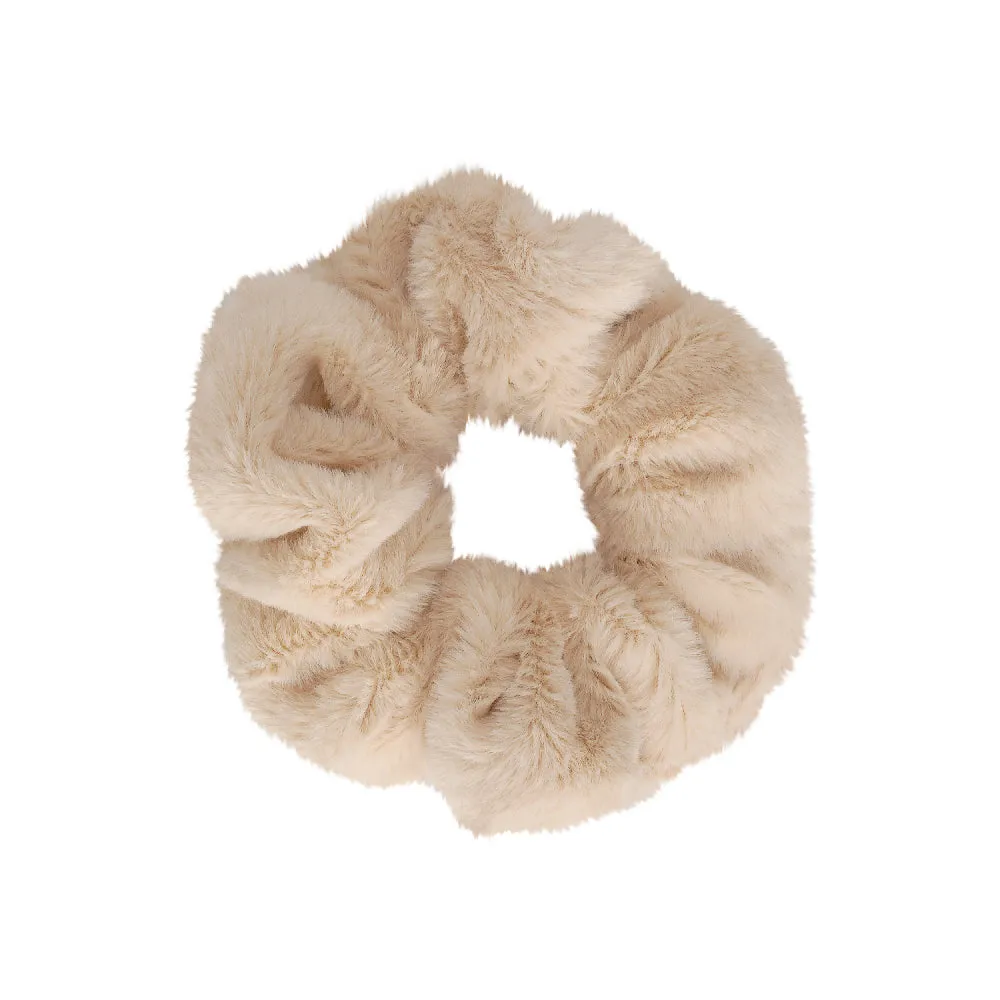 FAUX FUR SCRUNCHIES BUNDLE OF 6