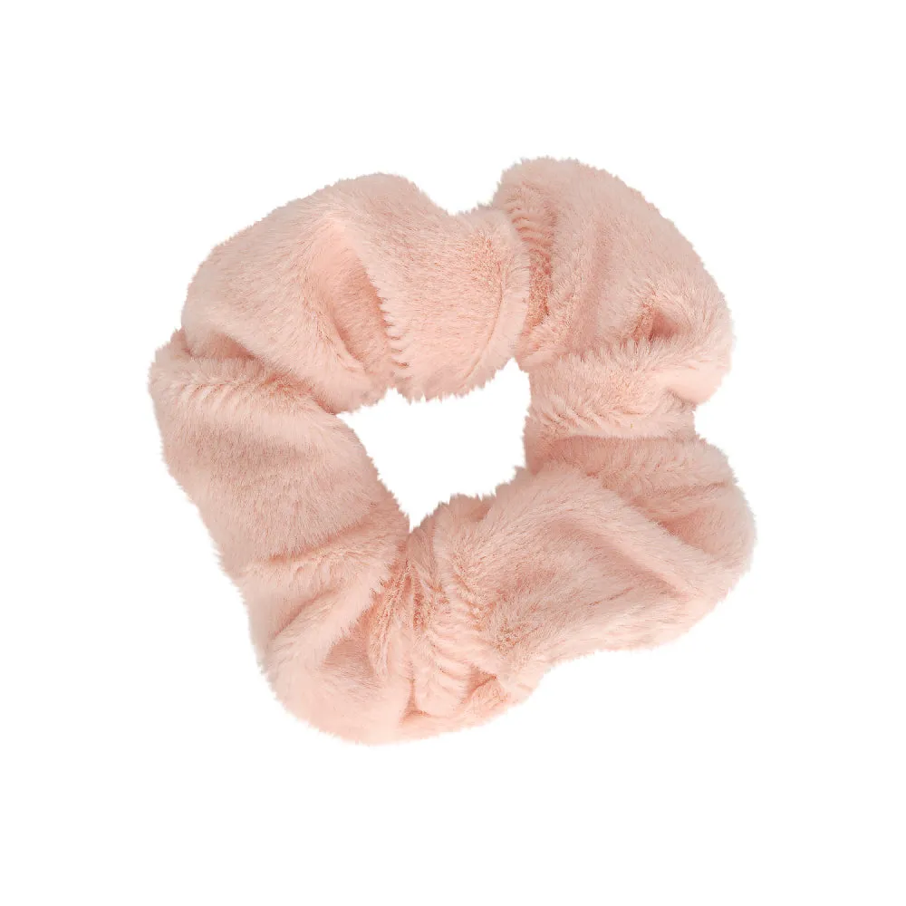 FAUX FUR SCRUNCHIES BUNDLE OF 6