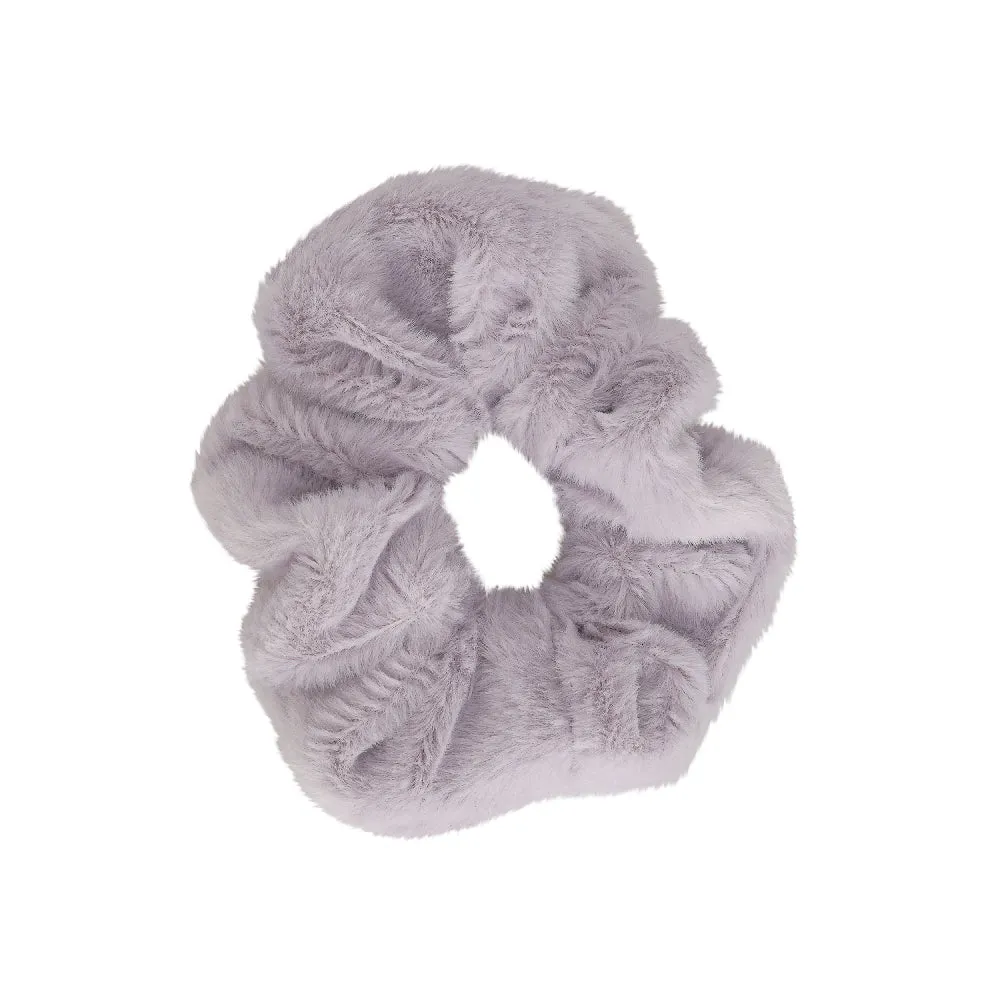 FAUX FUR SCRUNCHIES BUNDLE OF 6