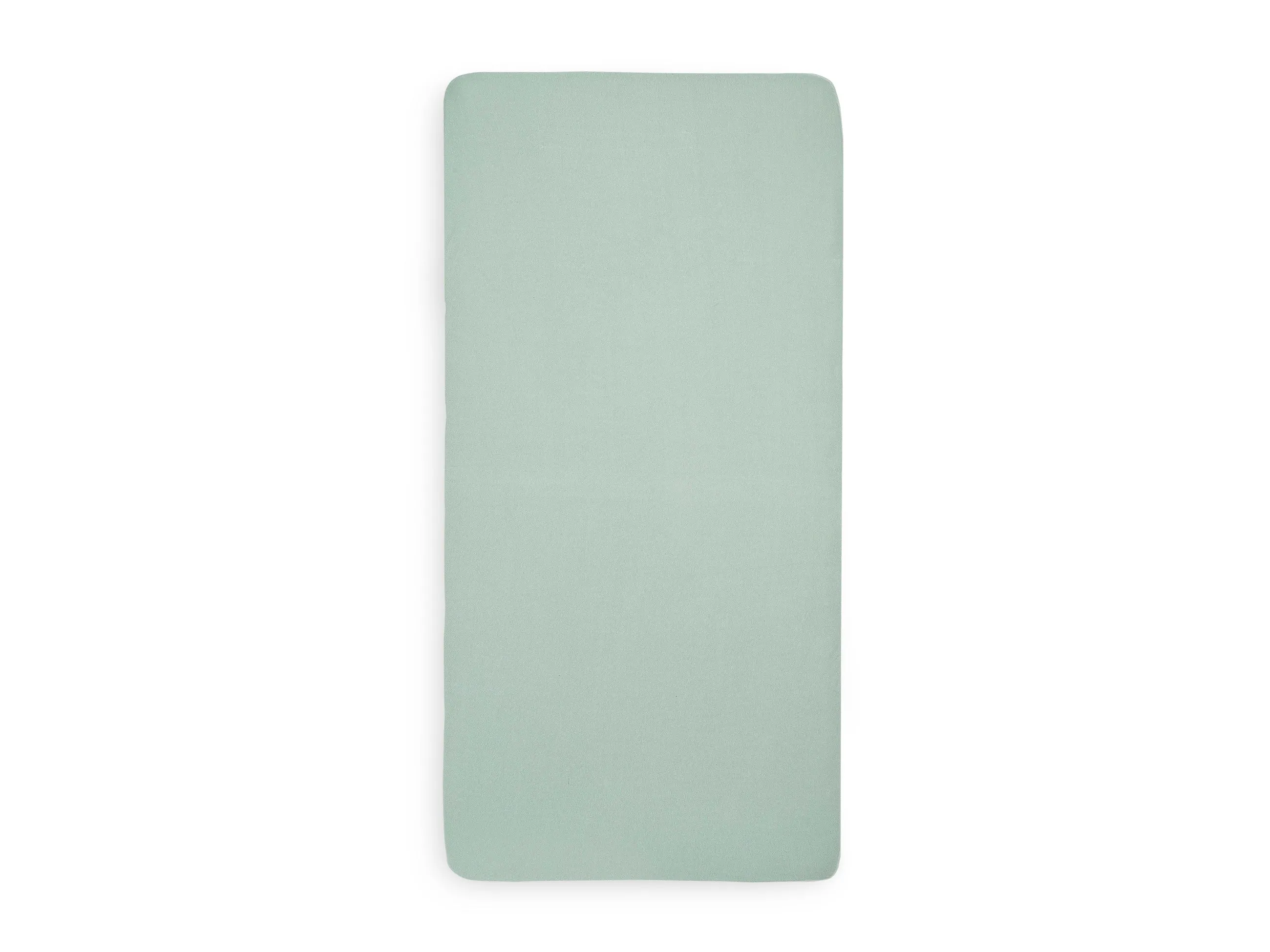 Fitted Sheet Jersey 60x120cm - Ash Green