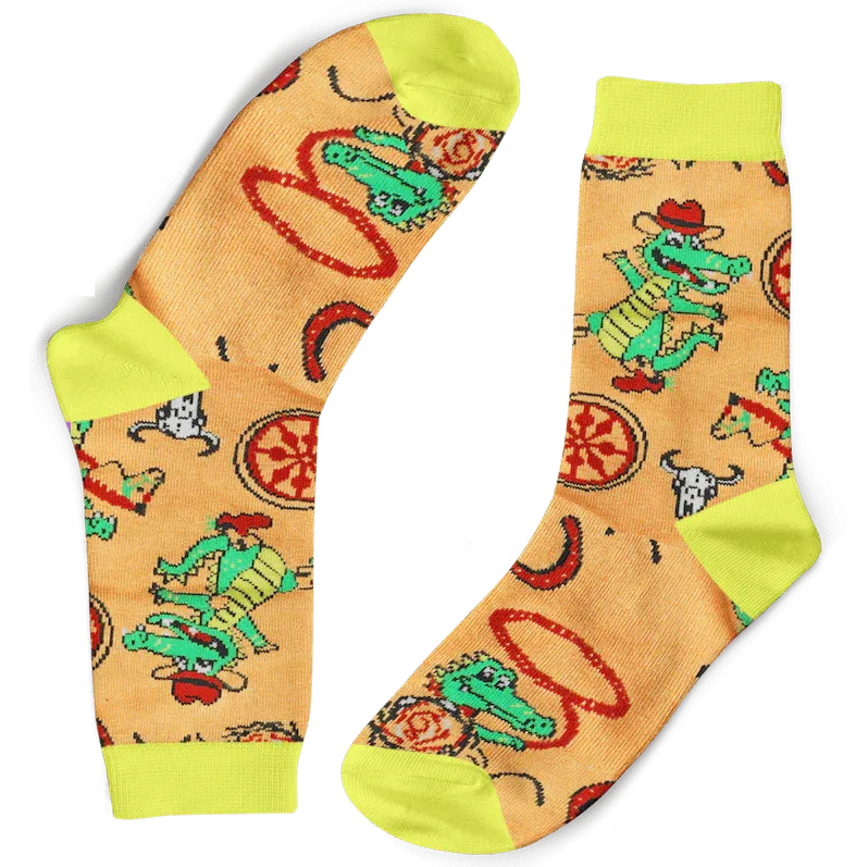 Funky Socks Co - Cowboy Croc Socks