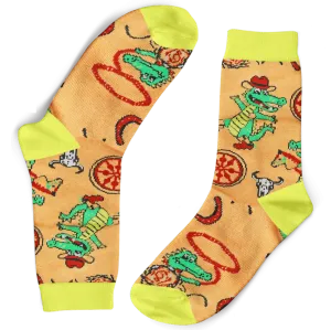 Funky Socks Co - Cowboy Croc Socks