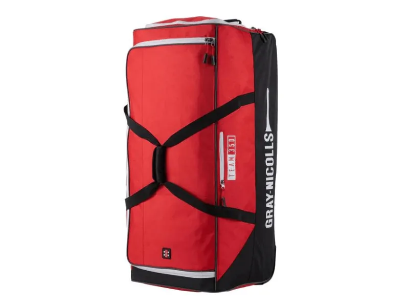 Gray Nicolls Team 350 Wheelie Bag (Red/Black)