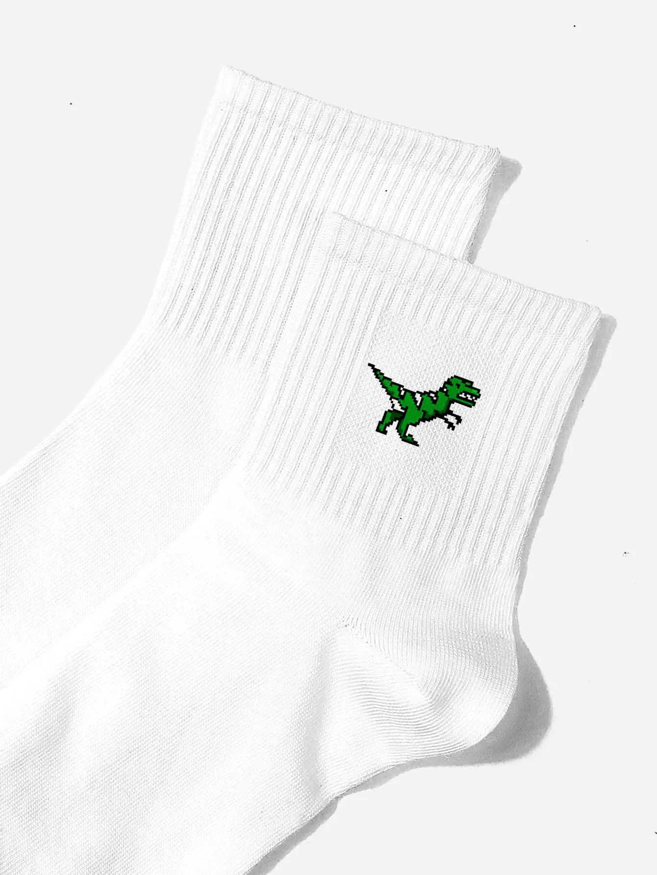 Green Dinosaur Crew Socks Funny Socks for Women Novelty Socks Funky Socks Gift