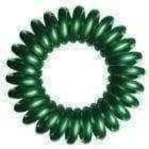 Hair accessories, Invisibobble CU Later Alligator dark green hair rubber x 3 pieces per pack