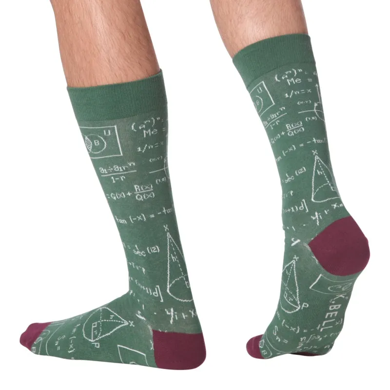 K Bell Mens Equations Sock