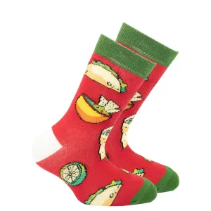 Kids Chili Tacos Socks