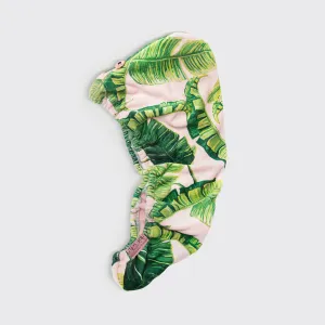 Kitsch Quick Dry Hair Towel - Palm Print