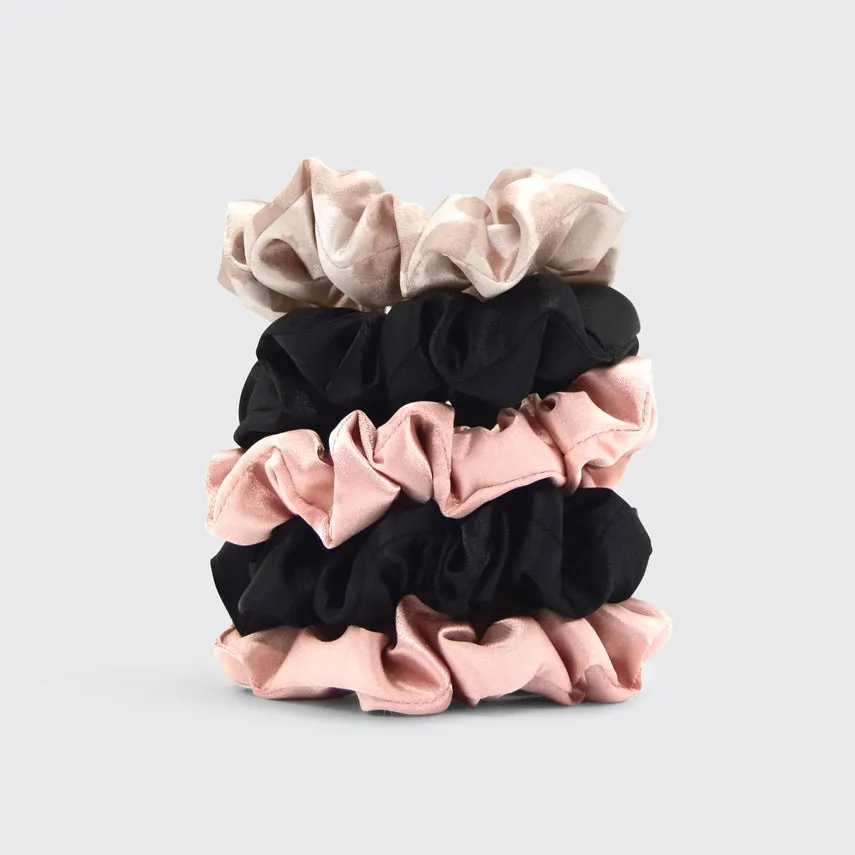 Kitsch Satin Sleep Scrunchies 5pc - Assorted