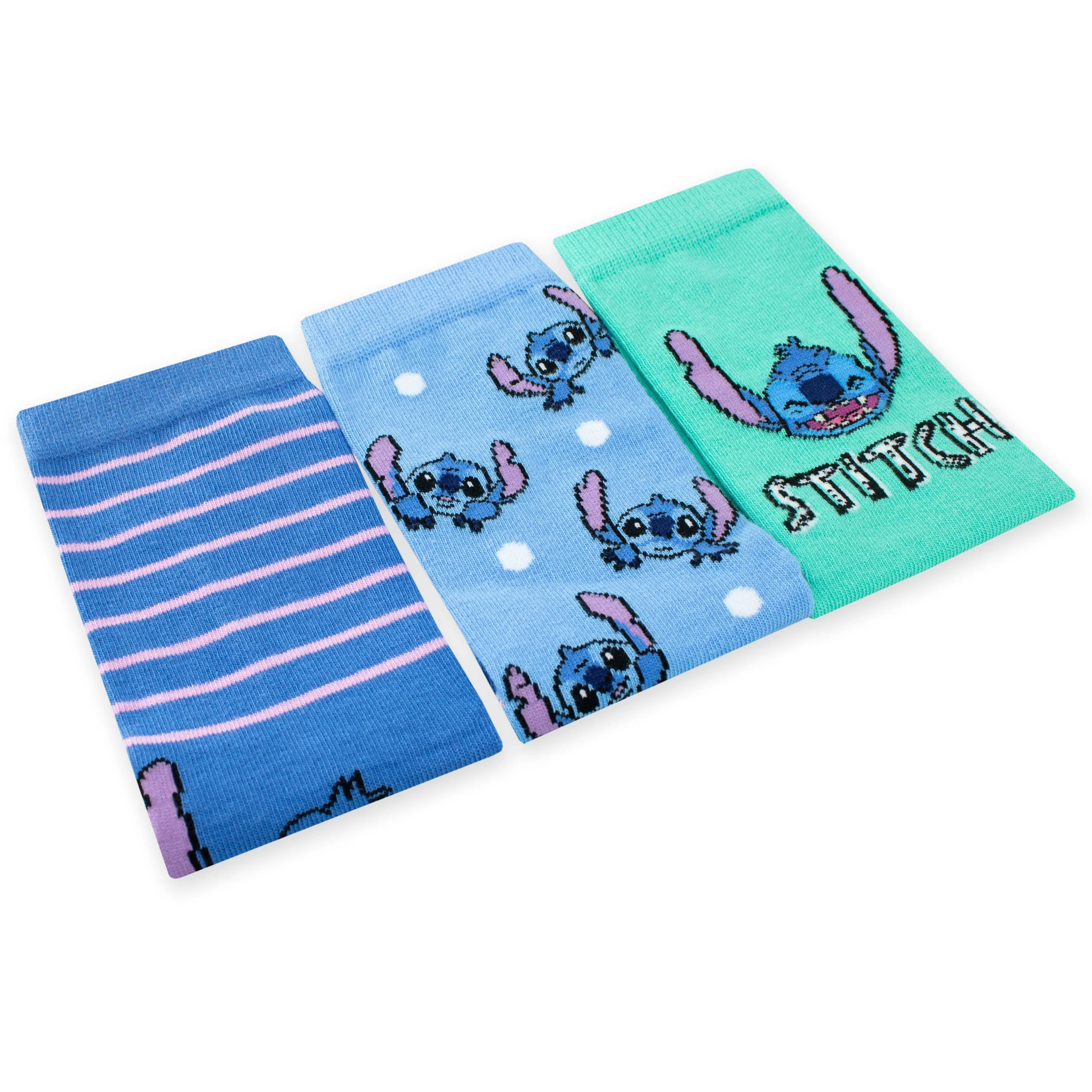 Lilo and Stitch Socks - 3 Pack