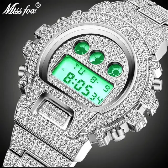 MISSFOX Diamond Quartz Watches