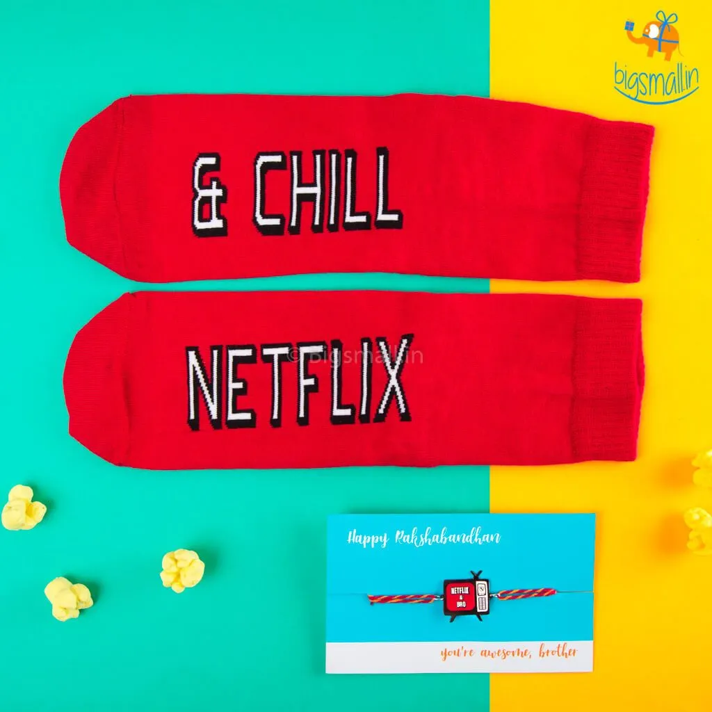 Netflix & Bro Rakhi Gift Set