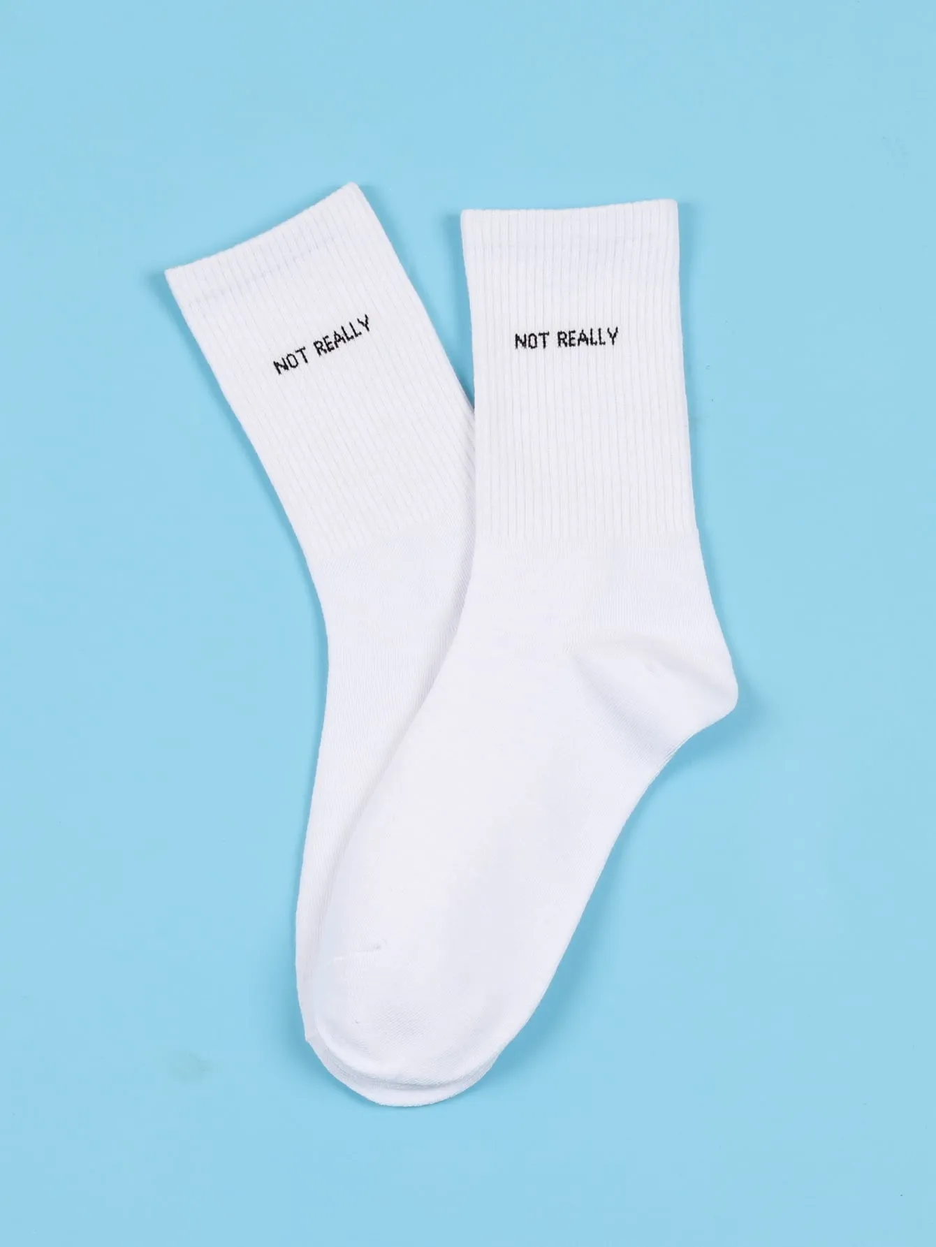 Not Really Crew Socks Funny Socks for Men Novelty Socks Funky Socks Gift for Him