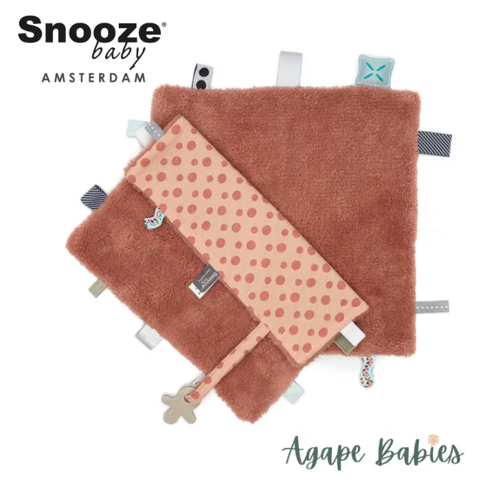 [Pack Of 2] Snoozebaby Sweet Dreaming Cuddle Cloth - Dusty Rose