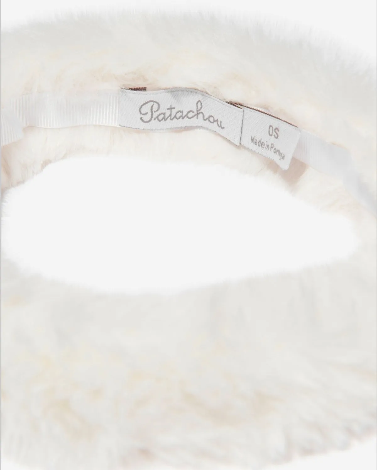 Patachou Girls Faux Fur Headband - 3 Color Choices